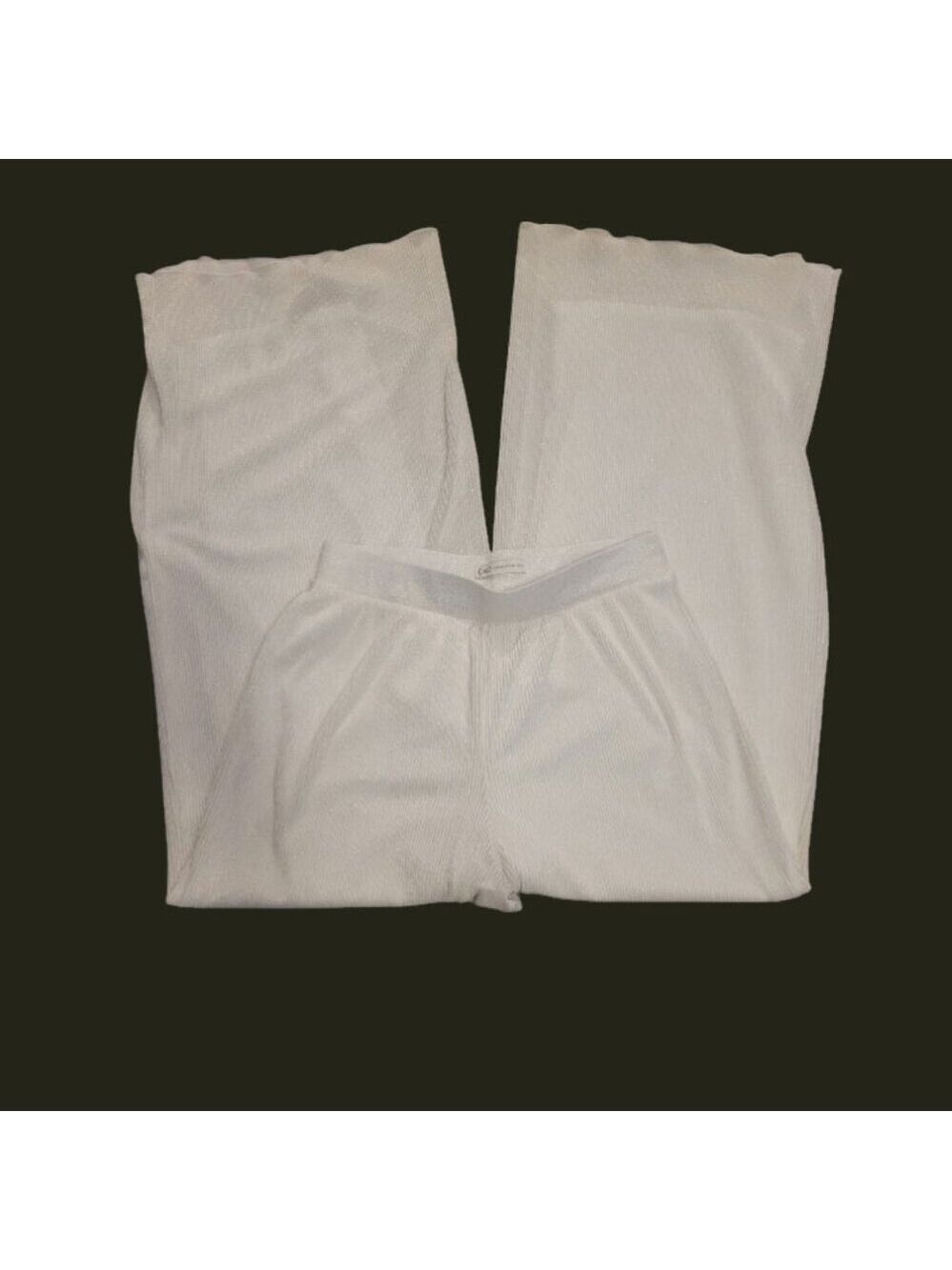 Cato White and Gold Lounge Pants Size M Look New